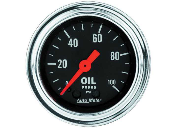 
                                        AUTO METER ENGINE OIL PRESSURE GAUGE 2421                  