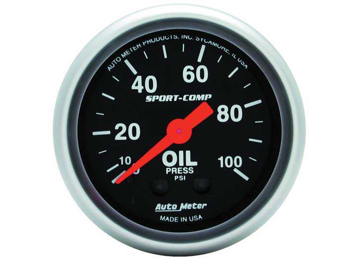 
                                        Auto Meter Engine Oil Pressure Gauge 3321                  