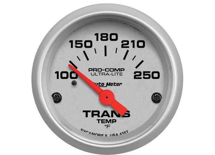 
                                        AUTO TRANS OIL TEMPERATURE GAUGE 4357                  