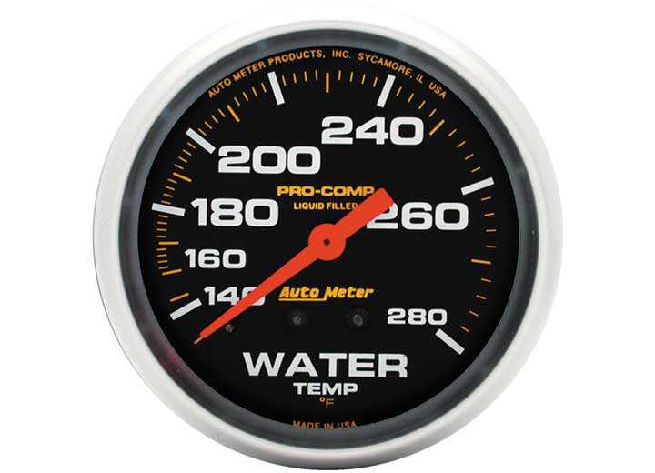 
                                        AUTO METER COOLANT TEMPERATURE GAUGE 5431                  