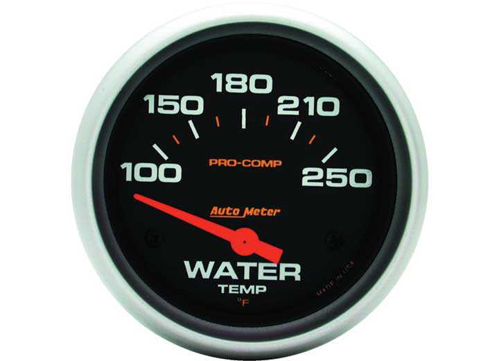 
                                        AUTO METER COOLANT TEMPERATURE GAUGE                  