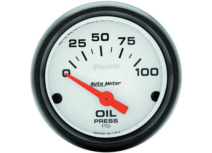 
                                        AUTO METER ENGINE OIL PRESSURE GAUGE 5727                  