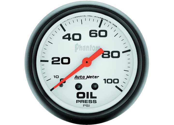 
                                        AUTO METER ENGINE OIL PRESSURE GAUGE 5821                  