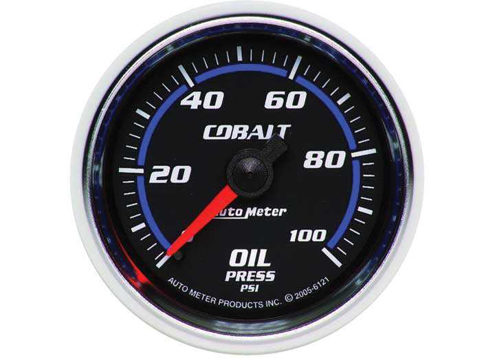 
                                        AUTO METER ENGINE OIL PRESSURE GAUGE                  