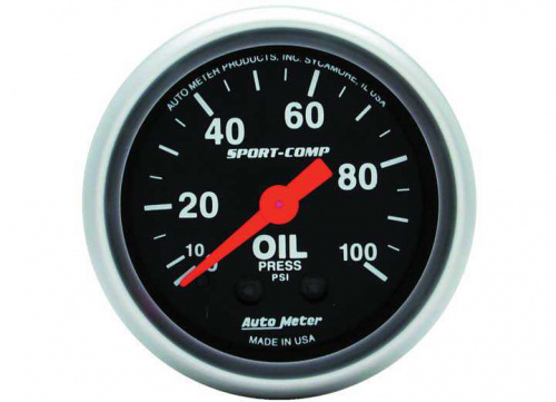 Auto Meter Engine Oil Pressure Gauge 3321