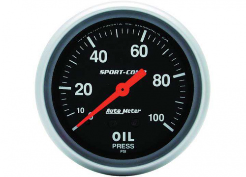 AUTO METER ENGINE OIL PRESSURE GAUGE