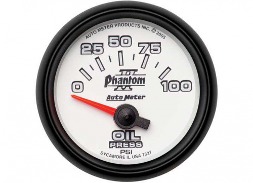 AUTO METER ENGINE OIL PRESSURE GAUGE 7527