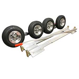 
                                        COLLINS Aluminum SLX Dolly w/4.808 Aluminum Wheels                  