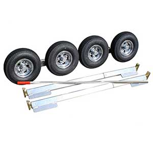 
                                        COLLINS Aluminum SLX Dolly w/5.708 Aluminum Wheels                  