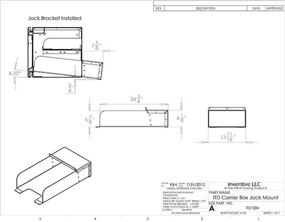 ITD1284Dimensions