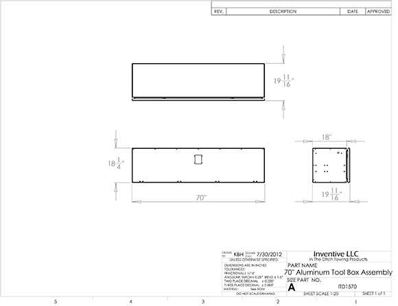 ITD1570Dimensions