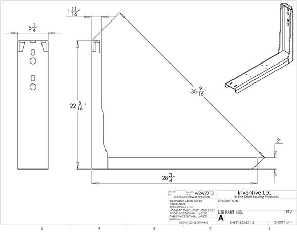 ITD1580Dimensions