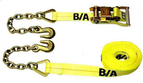 3in x 27ft W/CHAIN & GRAB HOOKS TD3-27CG