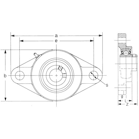 
                                                        Buyers Flange Bearing 2F12SCR                              4                          