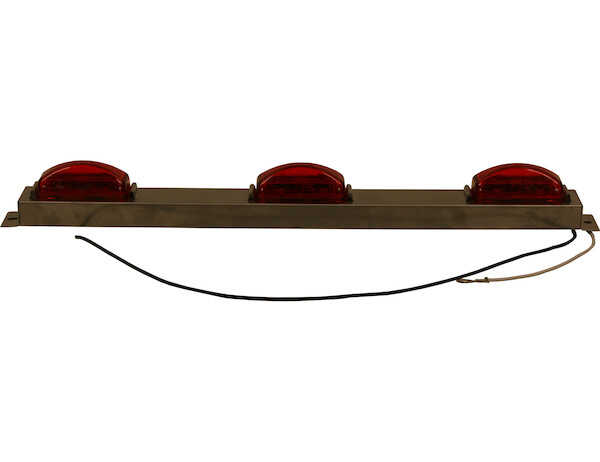 
                                                        BUYERS LIGHT ID MARKER 9 LED RED 17in SST                              1                          