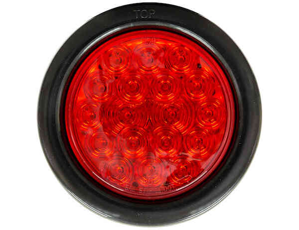 
                                                        4in ROUND STT 18 LED LIGHT RED W/GOMMET                              1                          