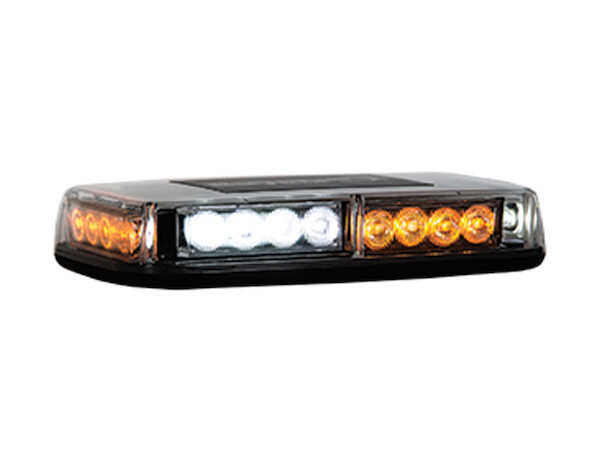 
                                        Amber/Clear LED Mini Lightbar                  