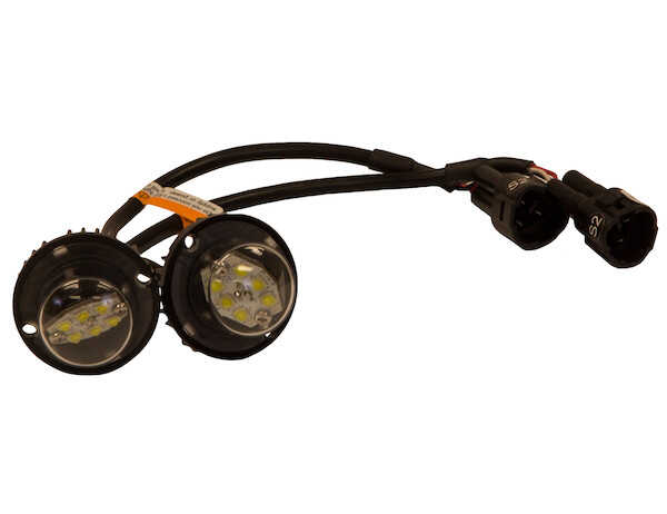 
                                                        STROBE LIGHT LED CLEAR 15ft CBL,IN-LINE                              3                          