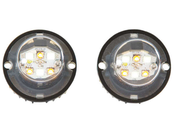 
                                                        STROBE LIGHTS 6 LED AMBER/CLEAR 25ft                              1                          