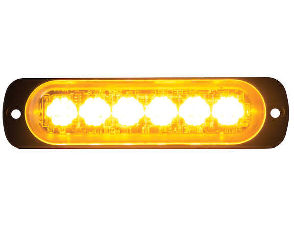 
                                                        STROBE LIGHTS 4-3/8in,6-LED,AMBER                              3                          