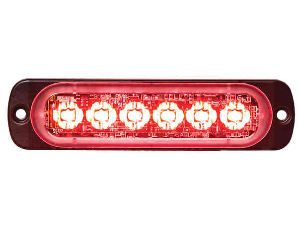 
                                                        STROBE LIGHTS 4-3/8in, 6-LED, RED                              1                          