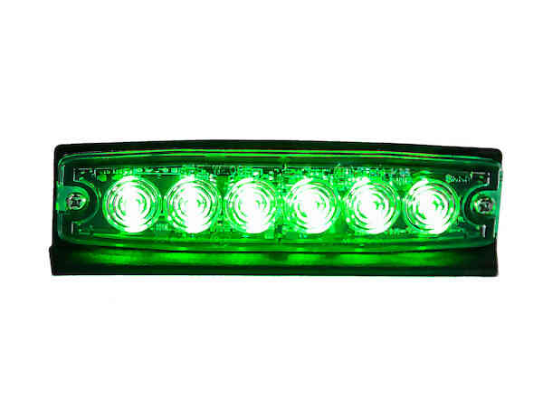 
                                                        STROBE LIGHT 5-1/8in 6-LED, GREEN                              1                          