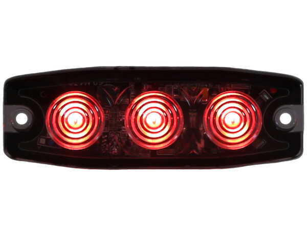 
                                                        STROBE LIGHT 3-1/2in, 3-LED, RED, 12-24V                              2                          