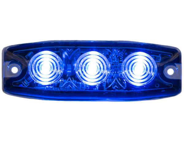 
                                                        STROBE LIGHT 3-1/2in, 3-LED, BLUE, 12-24                              2                          
