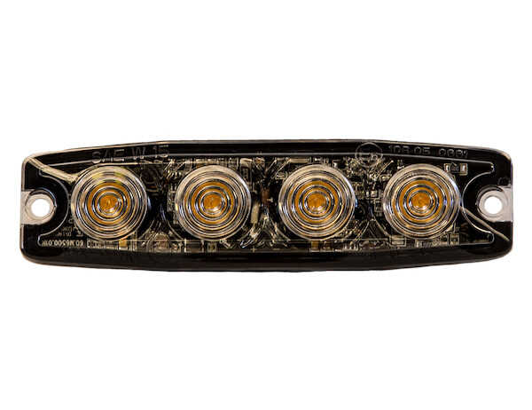 
                                                        STROBE LIGHT 4-3/8in, 4-LED, AMBER, 12-24                              2                          