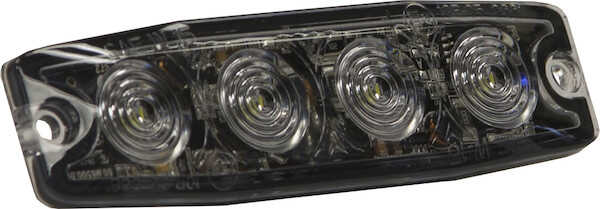 
                                                        STROBE LIGHT 4-3/8in,4-LED,CLEAR, 12-24                              1                          