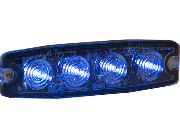 
                                                        STROBE LIGHT 4-3/8in, 4-LED, BLUE                              1                          