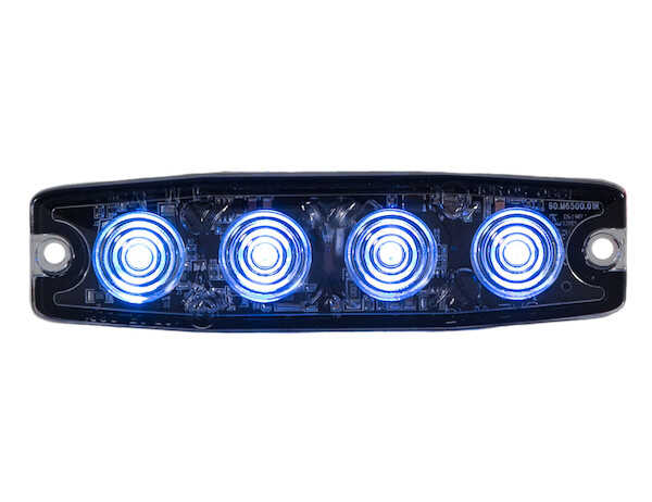 
                                                        STROBE LIGHT 4-3/8in, 4-LED, BLUE                              3                          