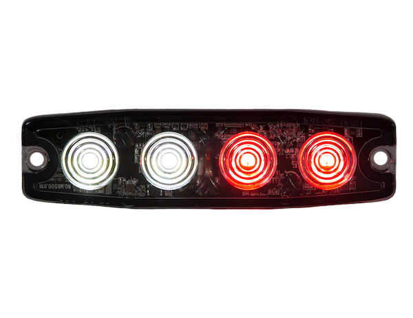 
                                                        STROBE LIGHT 4-3/8in, 4-LED, RED/CLEAR                              3                          