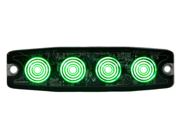 
                                                        STROBE LIGHT 4-3/8in, 4-LED, GREEN                               3                          