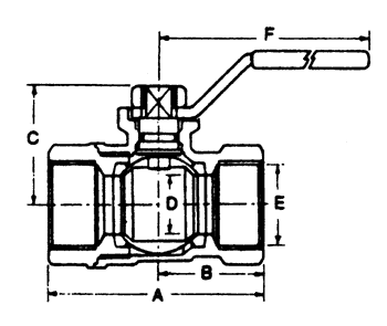 
                                        HBV038 BALL VALVE -FULL PORT 3/8in                  