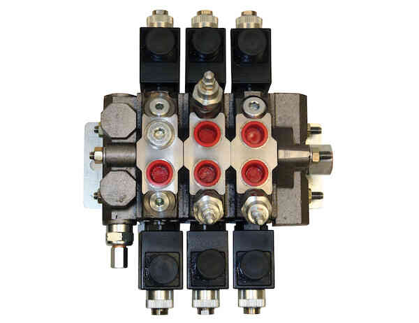 
                                        Buyers Electric Sectional Valve 3-Way/4-Way/4-Way/PB                  