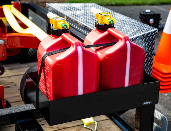 Buyers LT30 Gas Can Trailer Rack