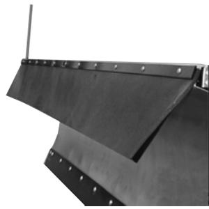 Snow Deflector 132in Rubber