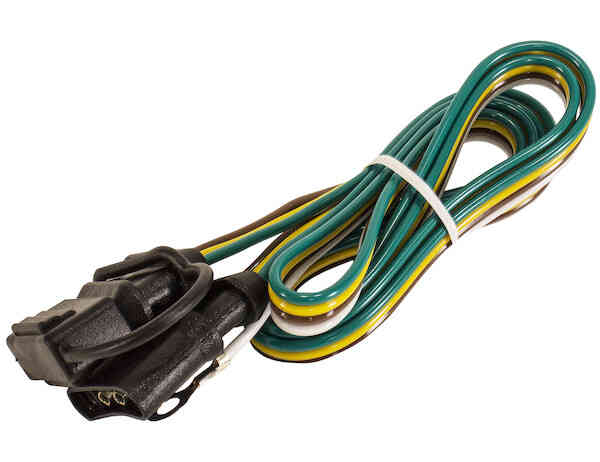 
                                        Trailer Connector 4-Way Flat w/Cap 48in                  