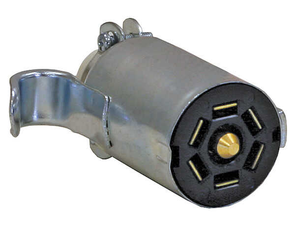 
                                        Trailer Connector Zinc 7-Pin Flat Trailer End                  