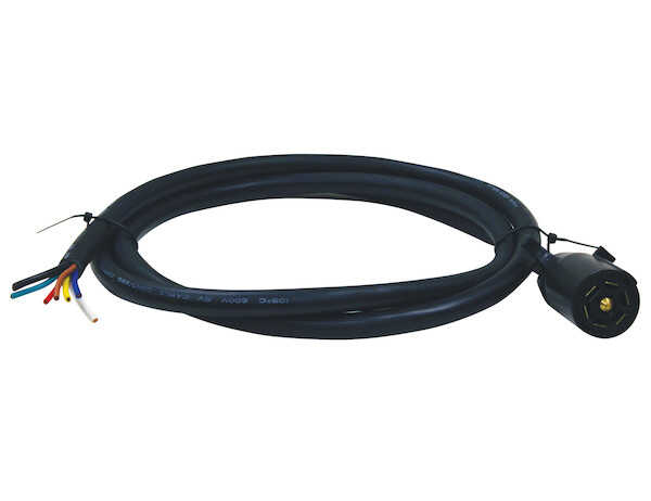 
                                        Trailer Connector 8ft Cable 7-Pin RV Flat                  