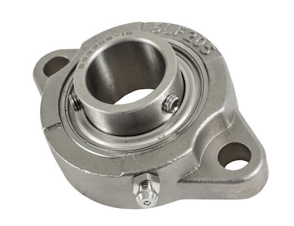 
                                                    BEARING, 1in DIA,2 HOLE FLANGE STAINLESS                        