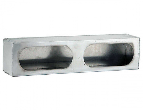 LIGHT BOX DUAL OVAL STAINLESS STEEL LB3163SST