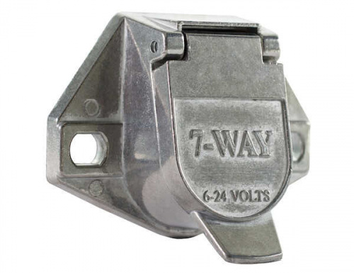 Trailer Connector Truck End Metal 7-Pin RD