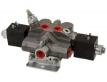 Buyers Electric Sectional Valve 4-Way 1 Relief Port/PB