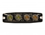 
                        STROBE LIGHT 4-3/8in,4-LED,AMBER/CLEAR,              2          
