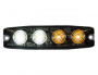 
                        STROBE LIGHT 4-3/8in,4-LED,AMBER/CLEAR,              3          