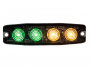 
                        STROBE LIGHT 4-3/8in, 4-LED, AMBER/GREEN               3          