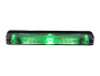
                        STROBE LIGHT 5in, 3-LED, GREEN, 12-24 VDC              3          