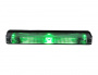 
                        STROBE LIGHT 5in, 3-LED, GREEN, 12-24 VDC              3          